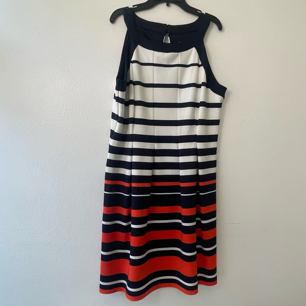 Women’s Striped Mid Length Dress